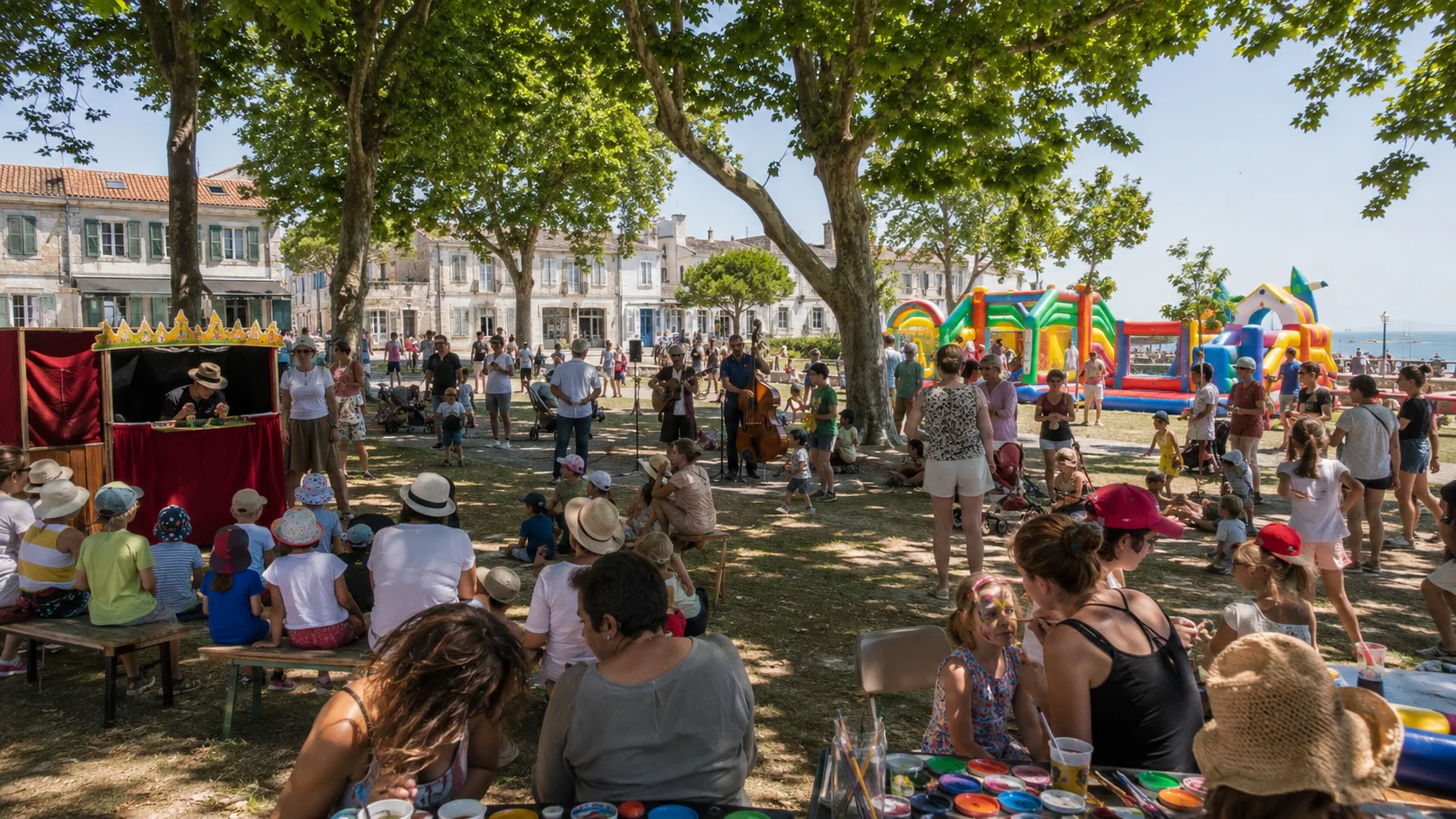Festival familial Les Martinelles au parc de la Barbette à Saint-Martin-de-Ré