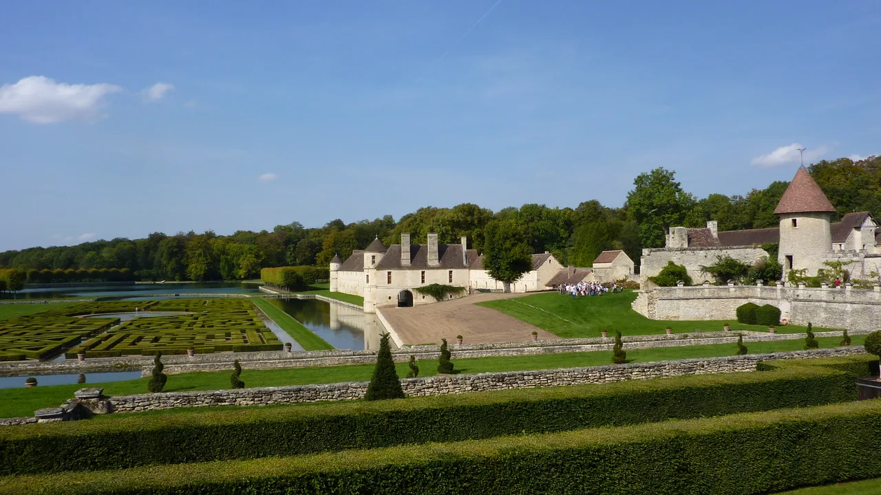 Domaine de Villarceaux à Chaussy, cadre de la visite-jeu Les gardiens du temps