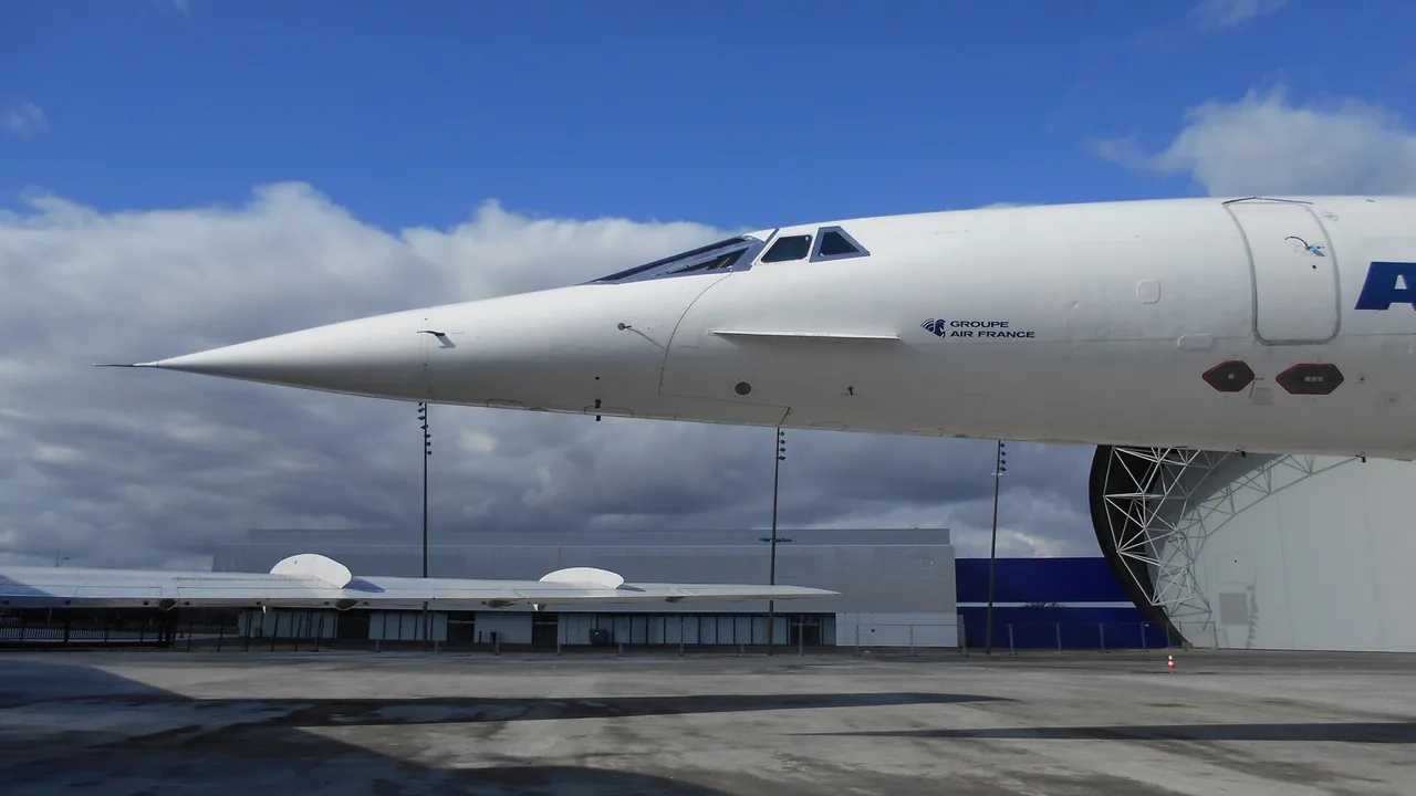Un Concorde d'Air France exposé au musée Aeroscopia à Blagnac