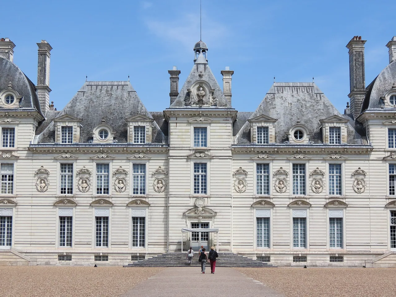 Façade sud du Château de Cheverny