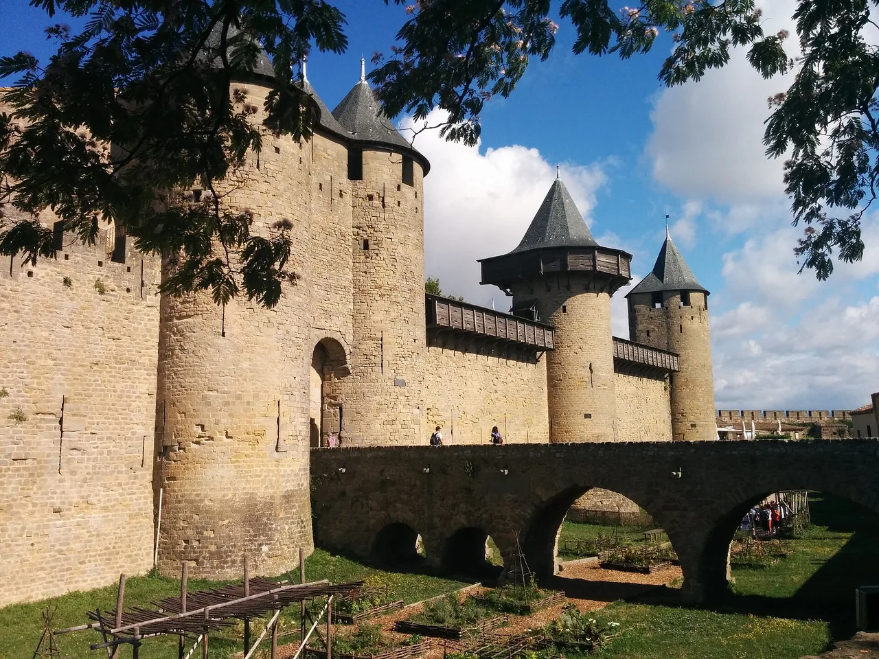 Château Comtal dans la cité de Carcassonne