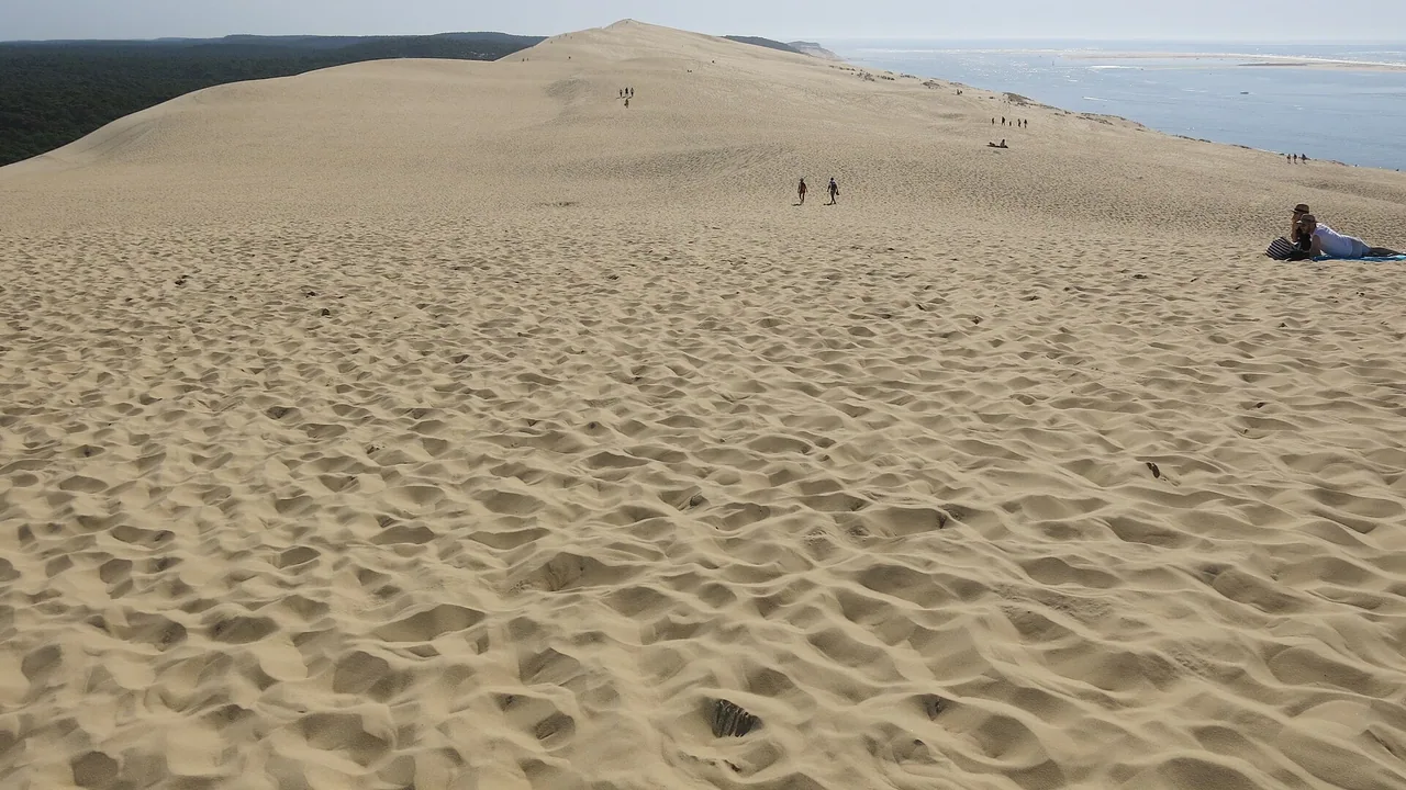 Sommet de la dune du Pilat