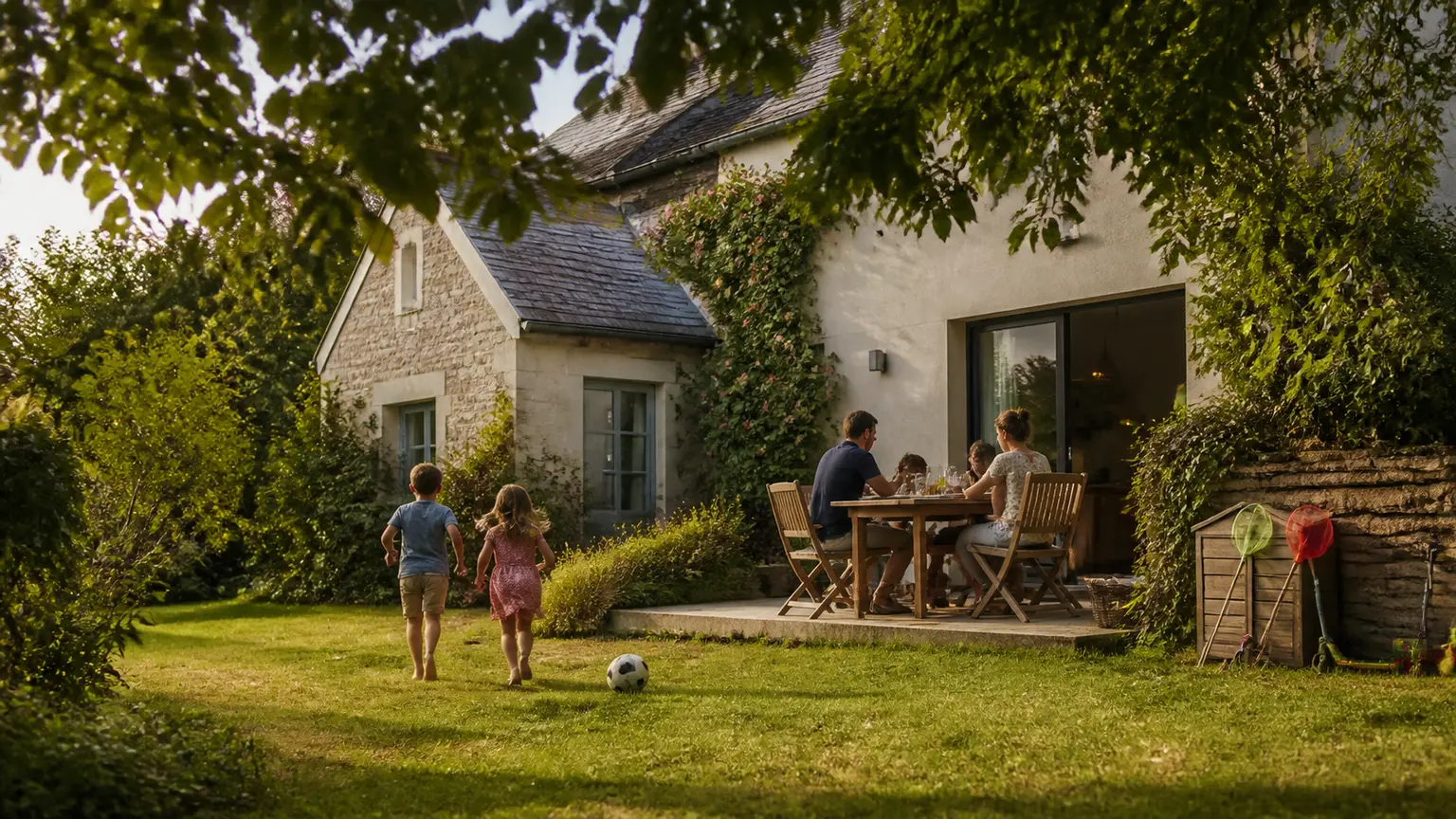 Maison de vacances familiale avec jardin à proximité d'Amboise