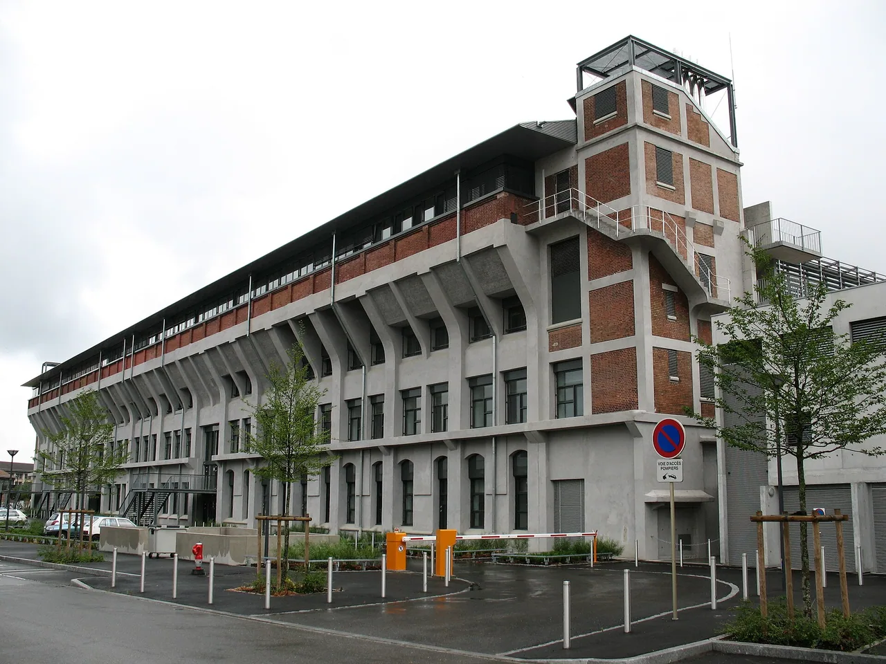 Bâtiment de la Fonderie à Mulhouse, où se trouve notamment La Kunsthalle