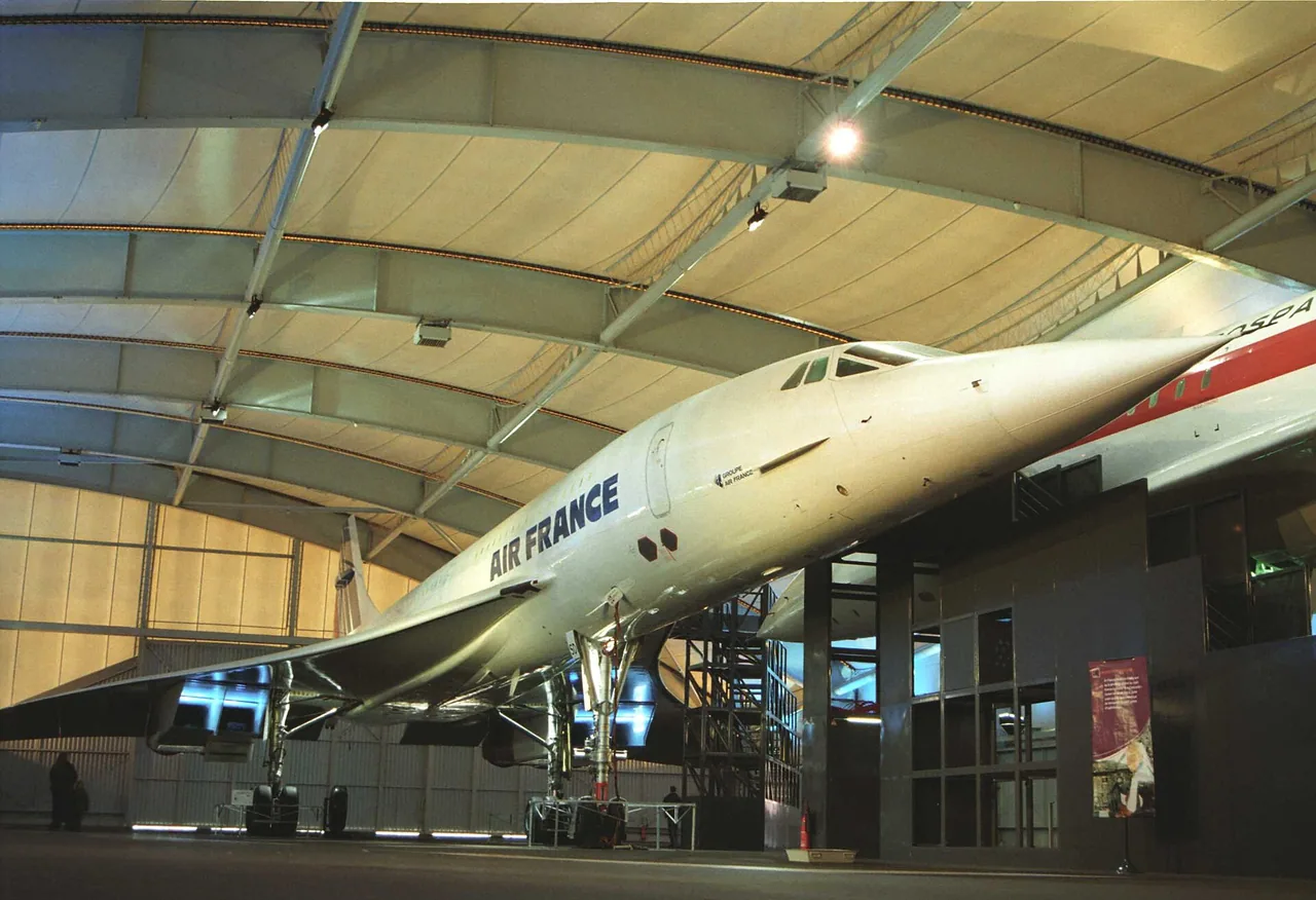 Un Concorde exposé au Musée de l'Air et de l'Espace du Bourget