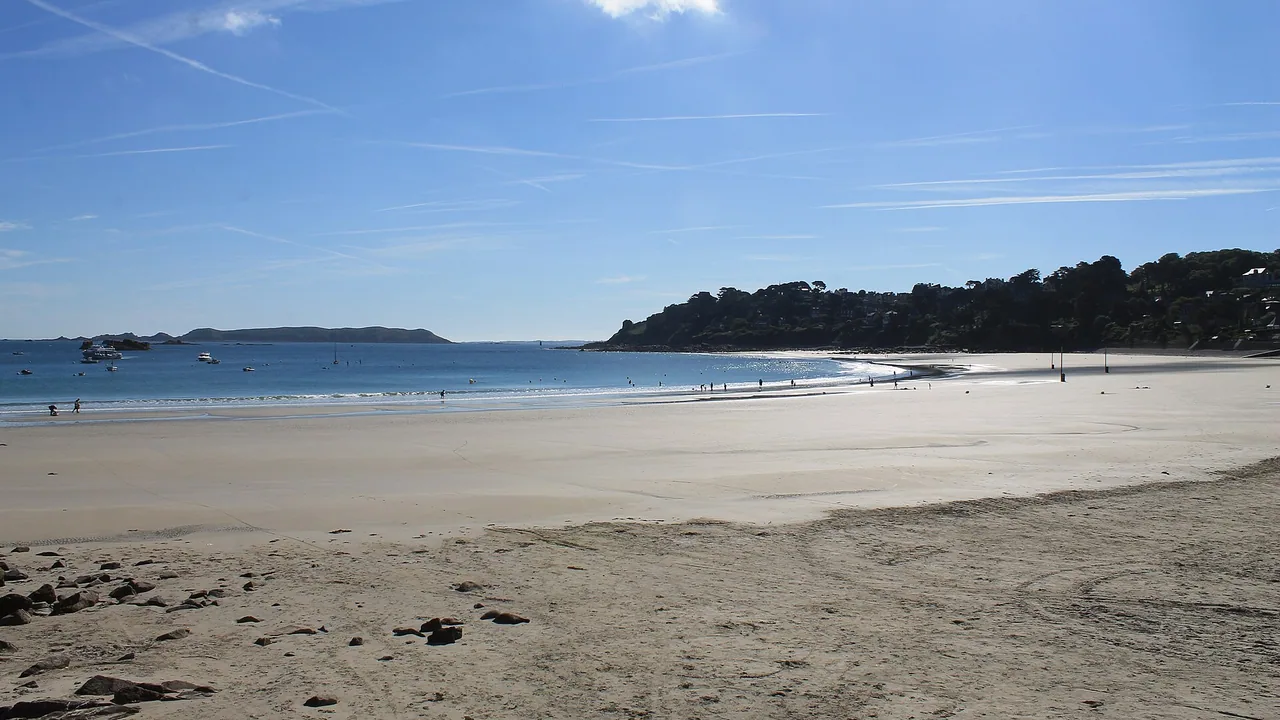 Plage de Trestraou à Perros-Guirec