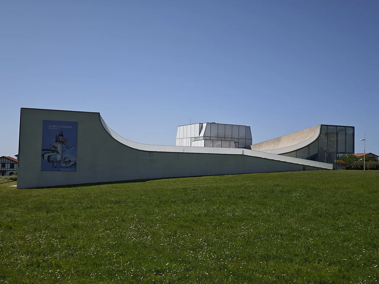 Cité de l'Océan à Biarritz près de la plage de la Milady