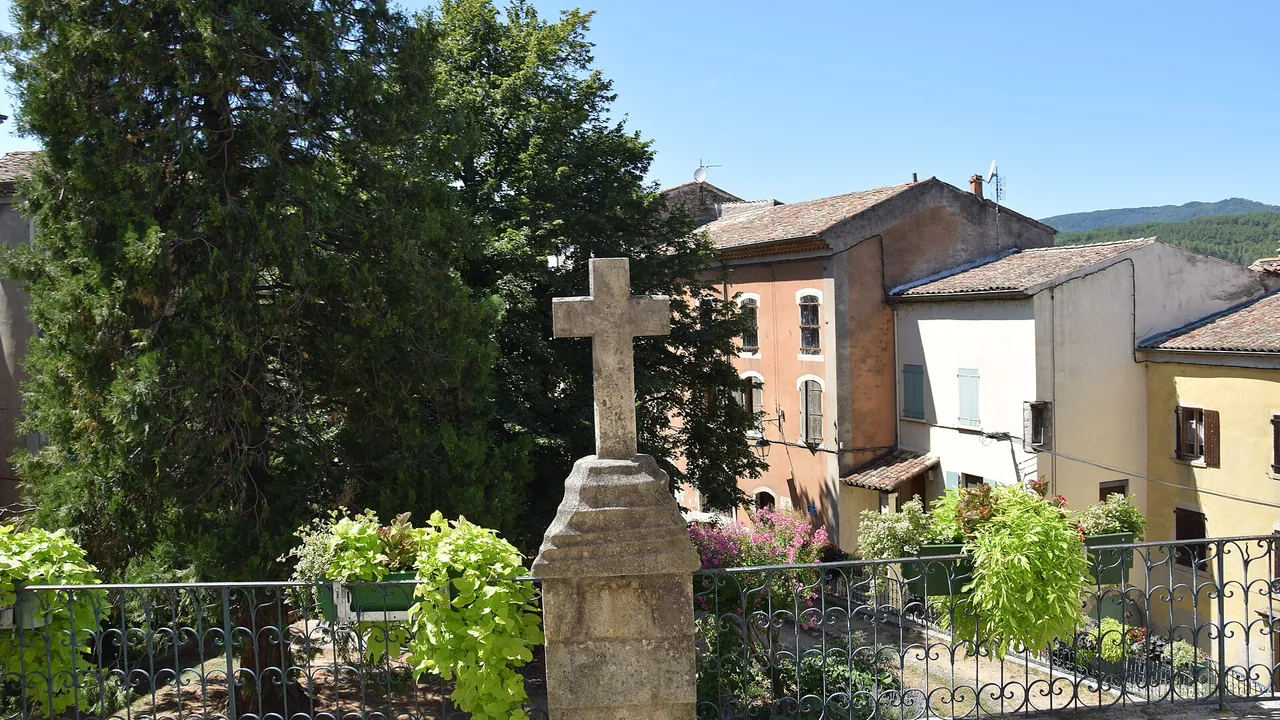 Centre-ville de Joyeuse en Ardèche