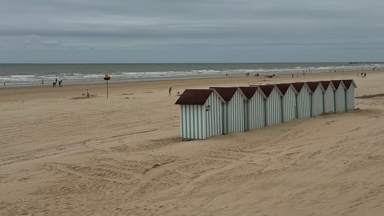 Plage de Saint-Jean-de-Monts en Vendée