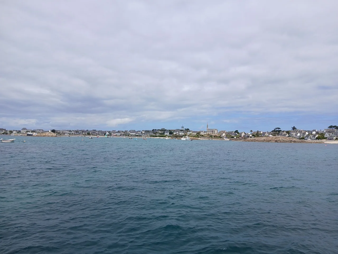 Port de l'île de Batz dans le Finistère