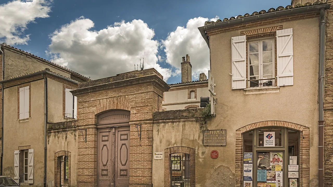 Hôtel de Fermat à Beaumont-de-Lomagne, maison natale de Pierre de Fermat