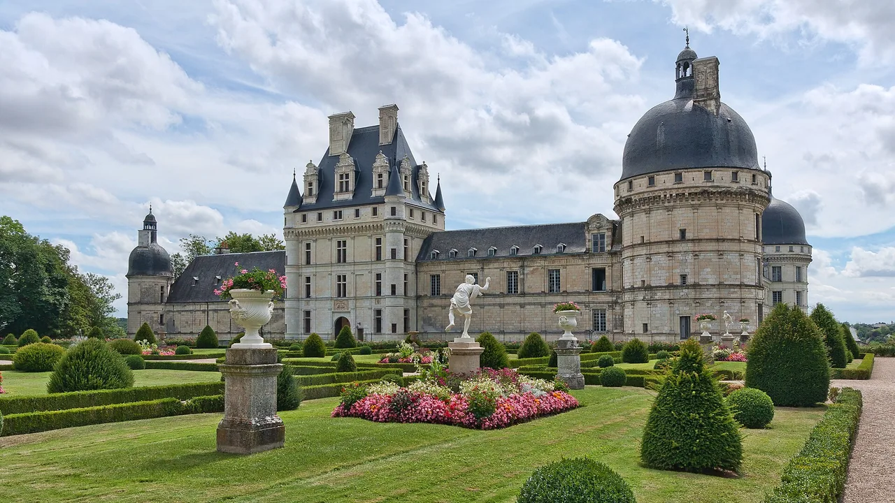 Vue extérieure du Château de Valençay
