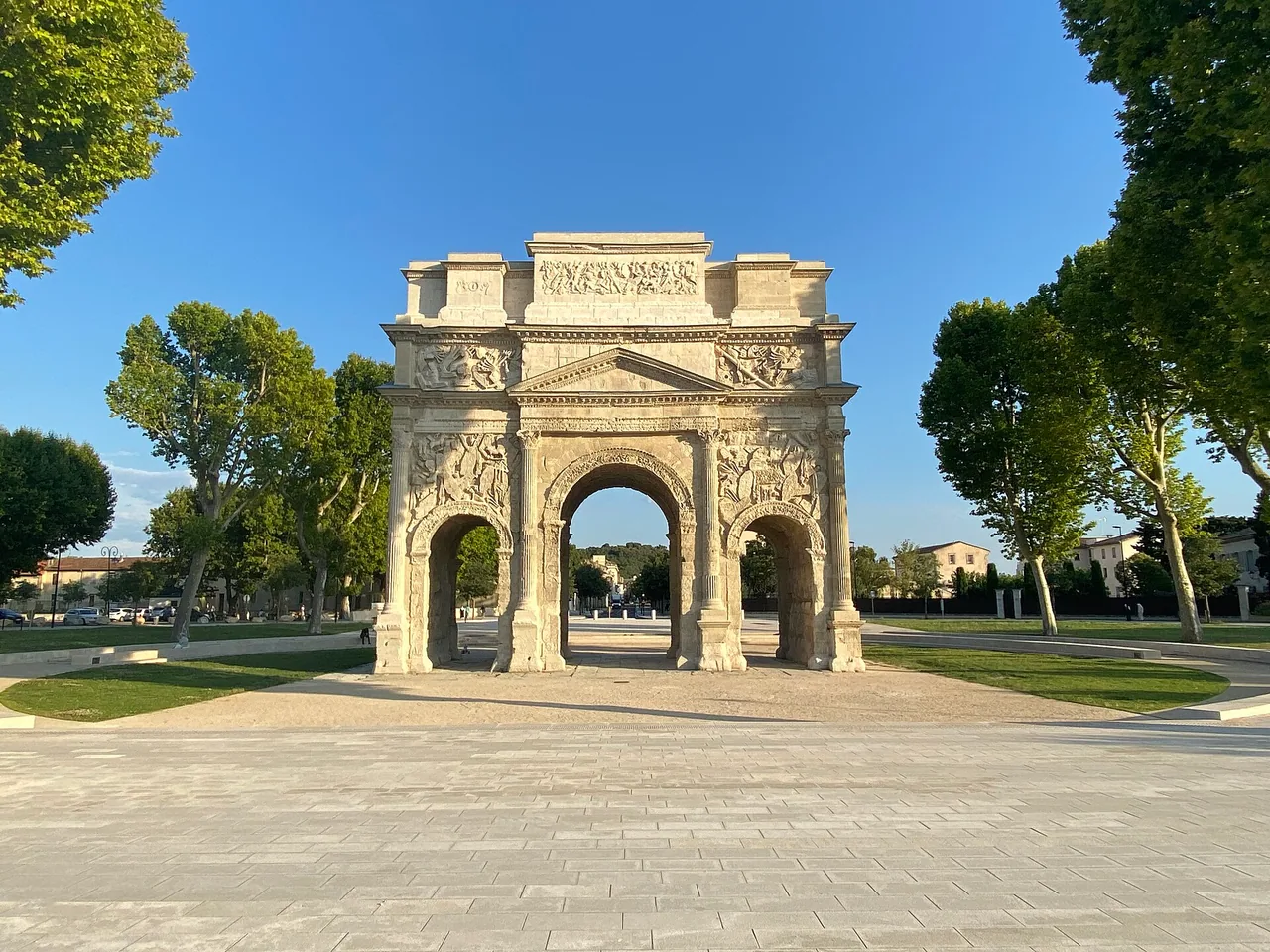 Arc de Triomphe romain d'Orange dans le Vaucluse