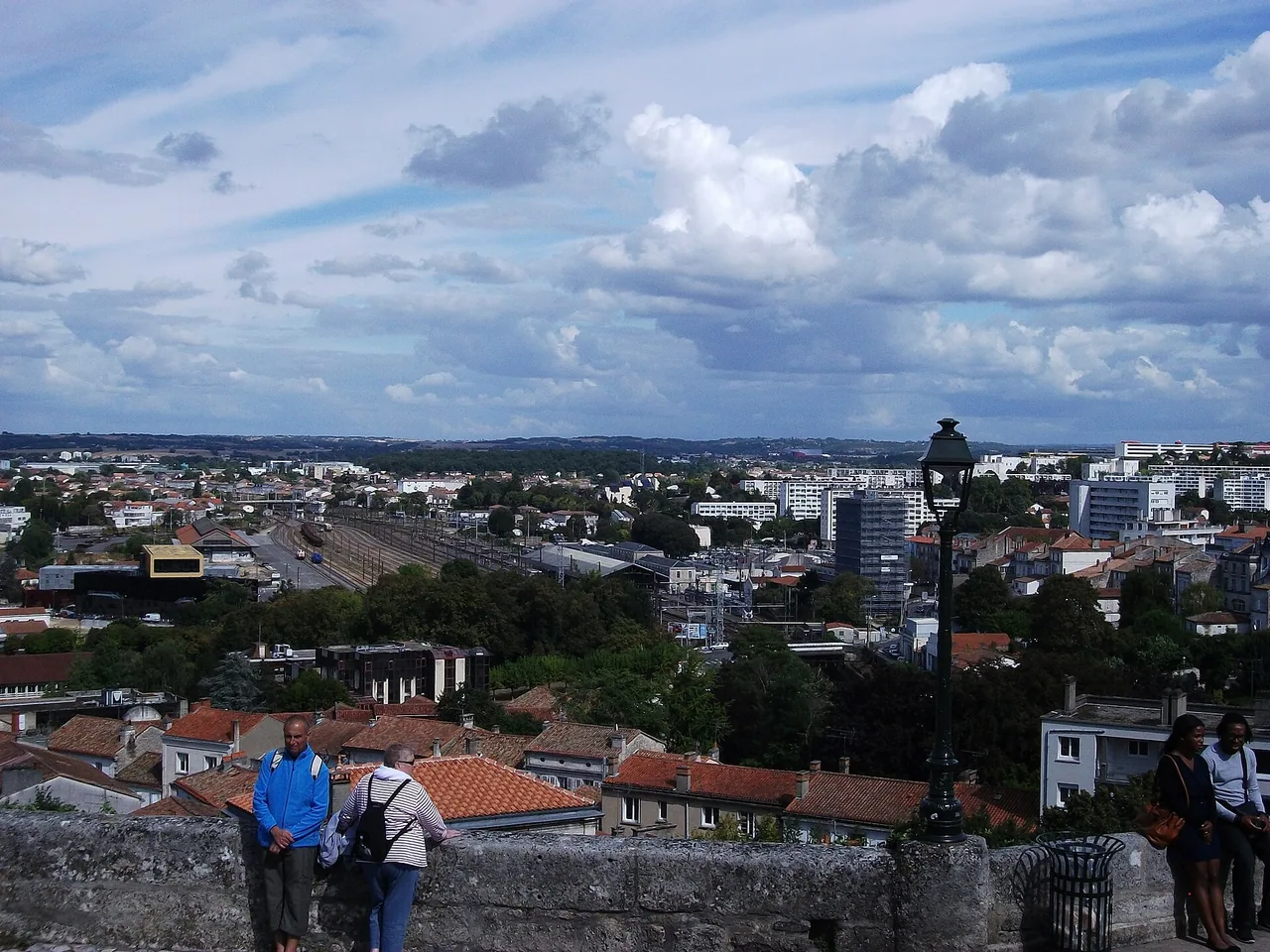 Les remparts du centre ancien d'Angoulême