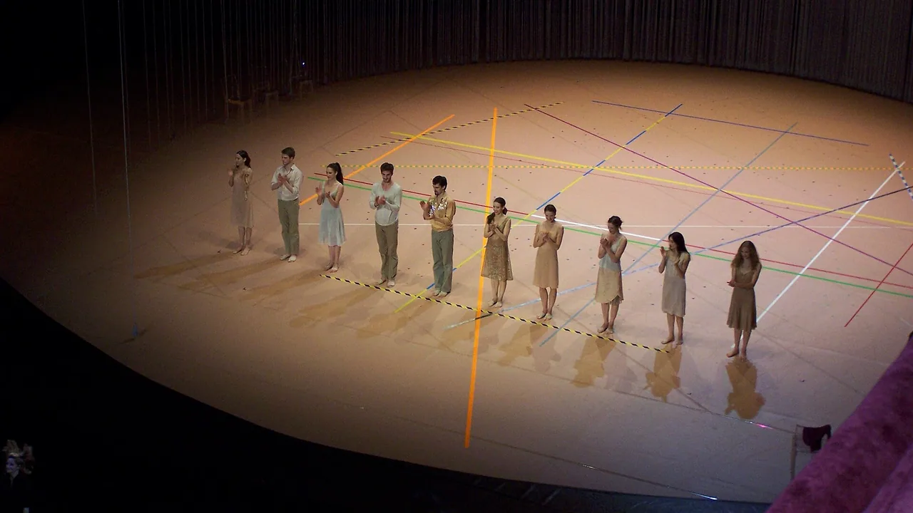 Danseurs sur scène lors d'une représentation de ballet
