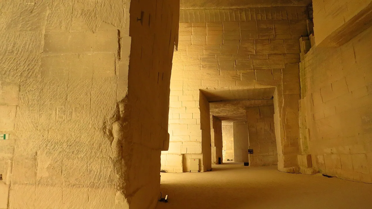 Les Carrières des Lumières aux Baux-de-Provence photographiées en 2015