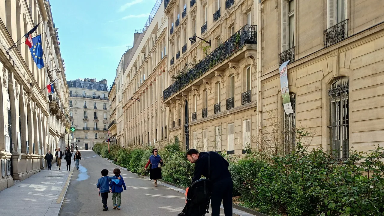 Rue de la Bienfaisance dans le 8e arrondissement de Paris
