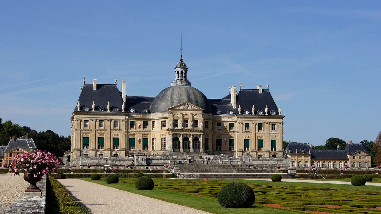 Château de Vaux-le-Vicomte photographié en septembre 2010, sans les décorations du Grand Noël 2026.
