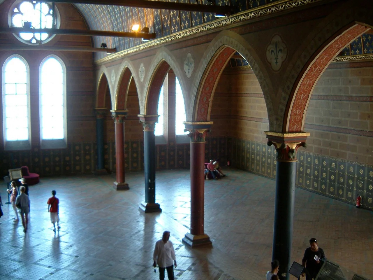 Salle des États du château royal de Blois, photographiée hors décorations de Noël