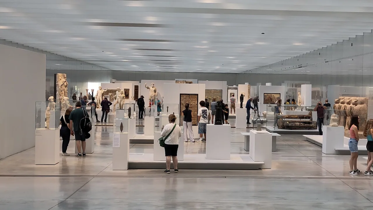 Vue du musée du Louvre-Lens