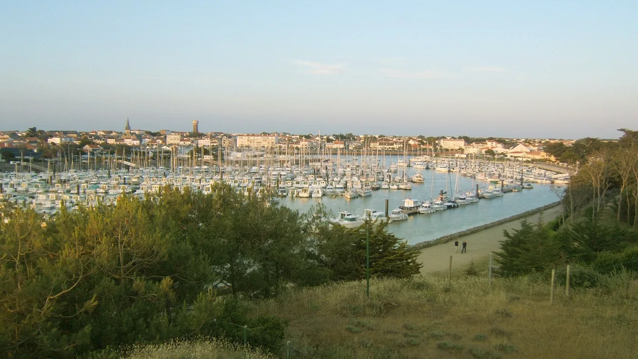 Port de plaisance de Saint-Gilles-Croix-de-Vie en Vendée